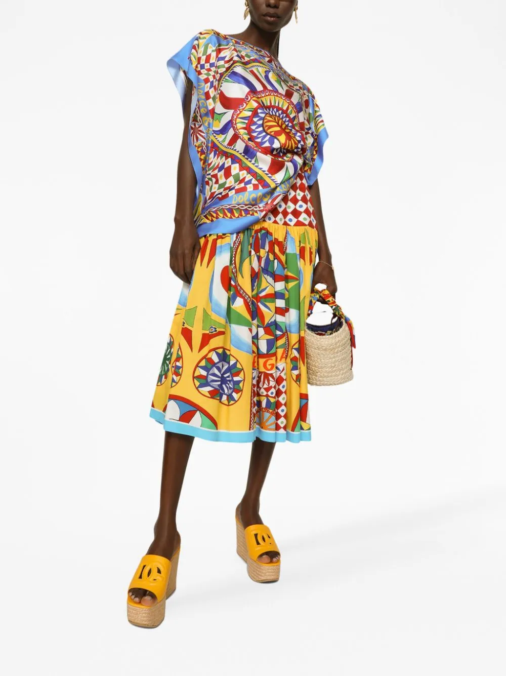 Dolce&Gabbana Cruise Top MultiColour