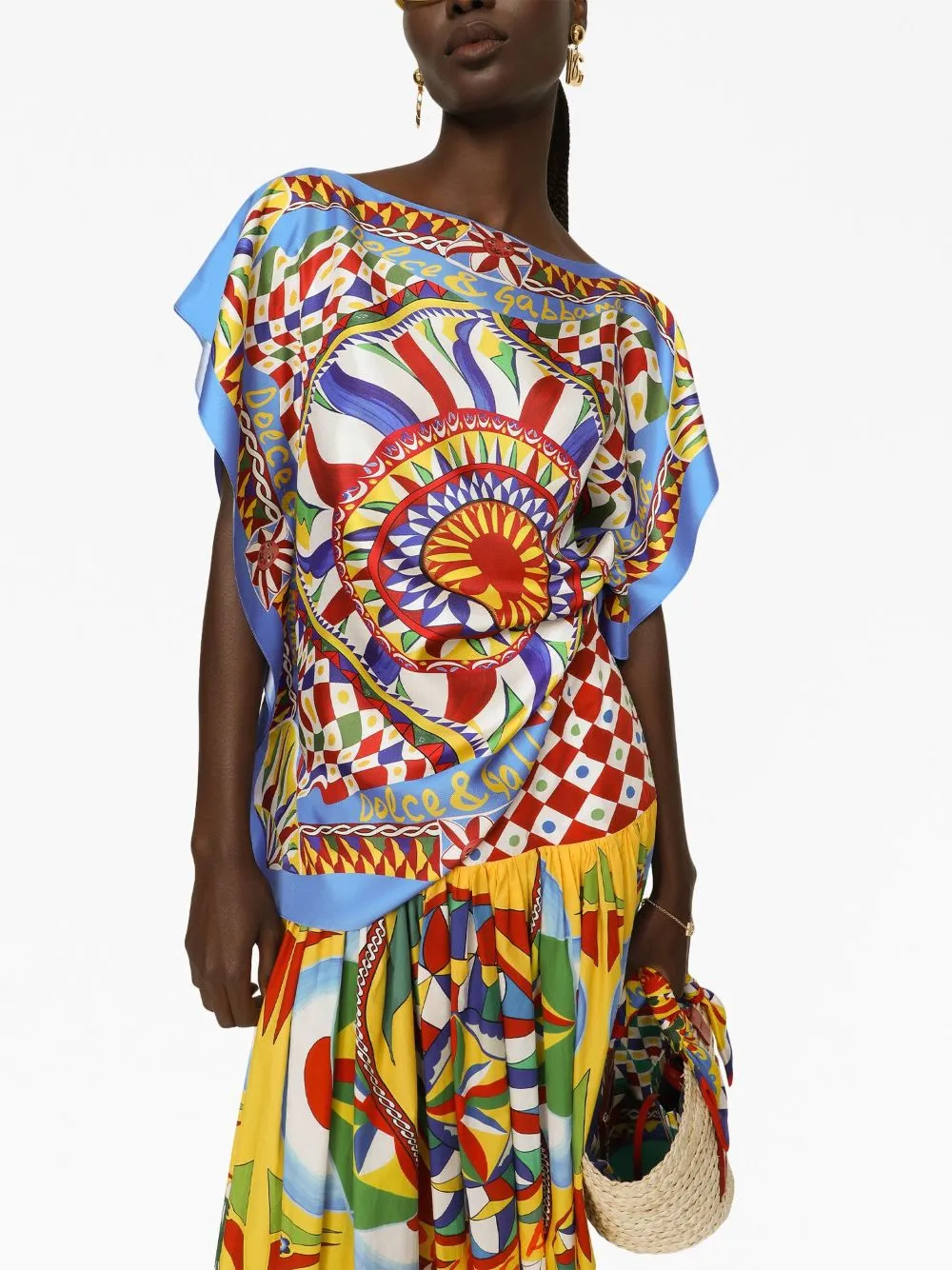 Dolce&Gabbana Cruise Top MultiColour