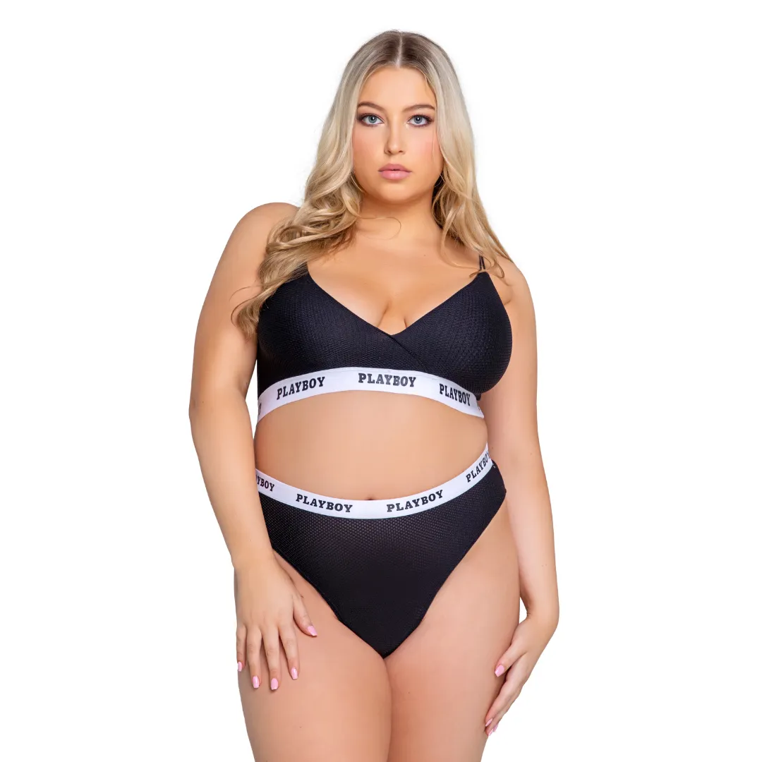 Playboy Lifestyle 2-Piece Set - Black
