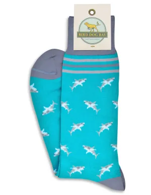 Shark Week: Socks - Turquoise