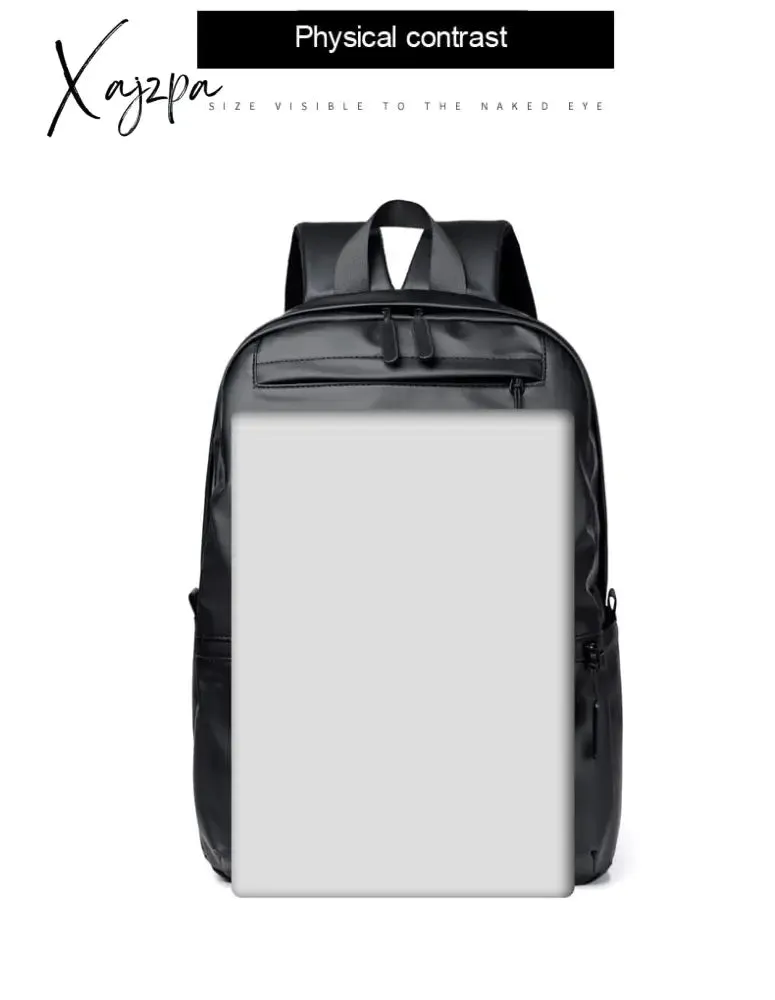 Xajzpa - High Capacity Ultralight Backpack For Men Soft Polyester Fashion School Backpack  Laptop Waterproof Travel Shopping Bags Men's